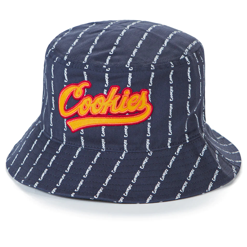 HAT Bucket Hat (Navy / Red-Blue Patch)