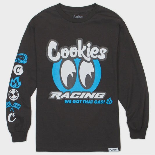 Cookies Racer L/S Black Tee