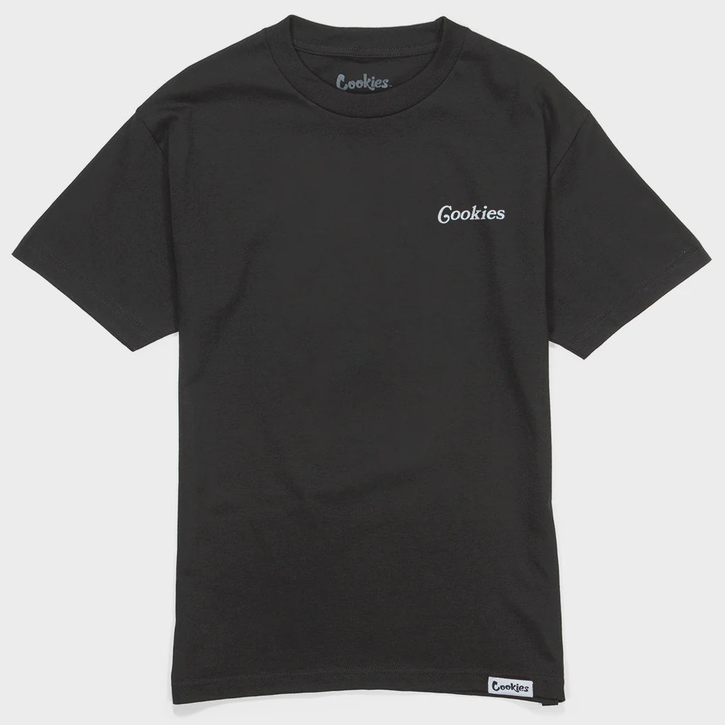 Cookies Smell The Flower SS Black Tee