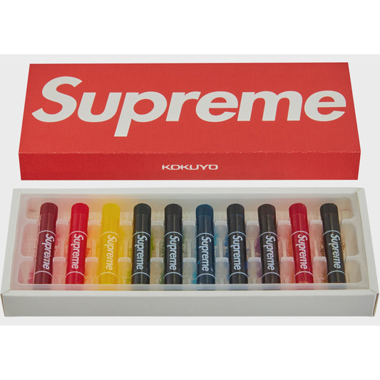 Supreme Kokuyo Translucent Crayons (Pack of 10) - Multicolor