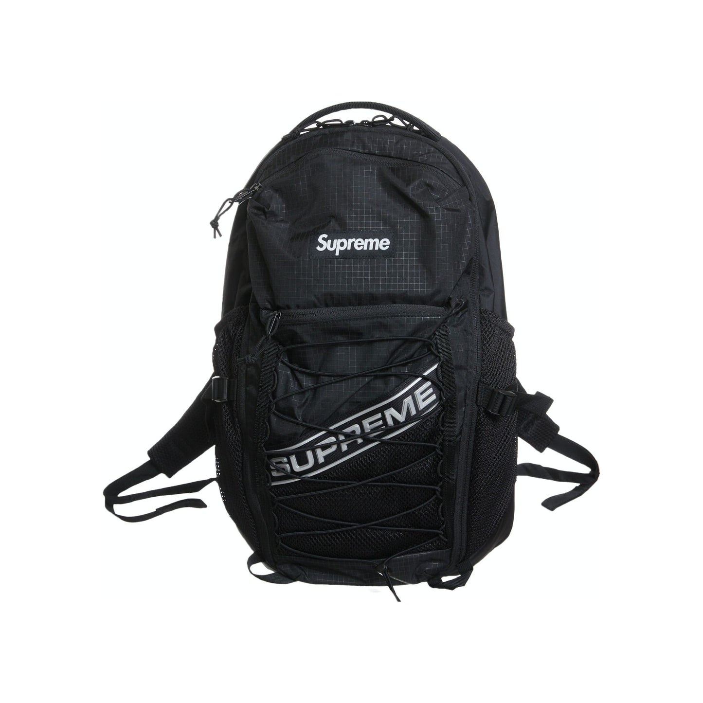 Supreme Logo Backpack - Black (FW23)