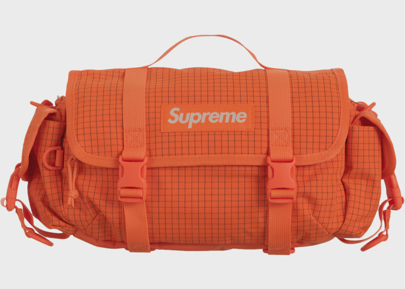 Orange Supreme Mini Duffle Bag from SS24 Collection, a stylish and versatile accessory perfect for any occasion