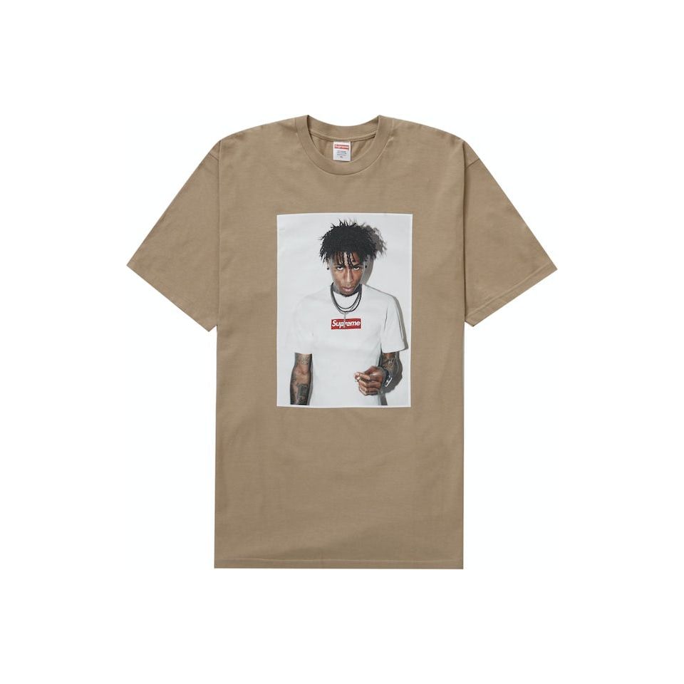 Supreme NBA Youngboy Tee in Khaki for Fall/Winter 2023 Collection