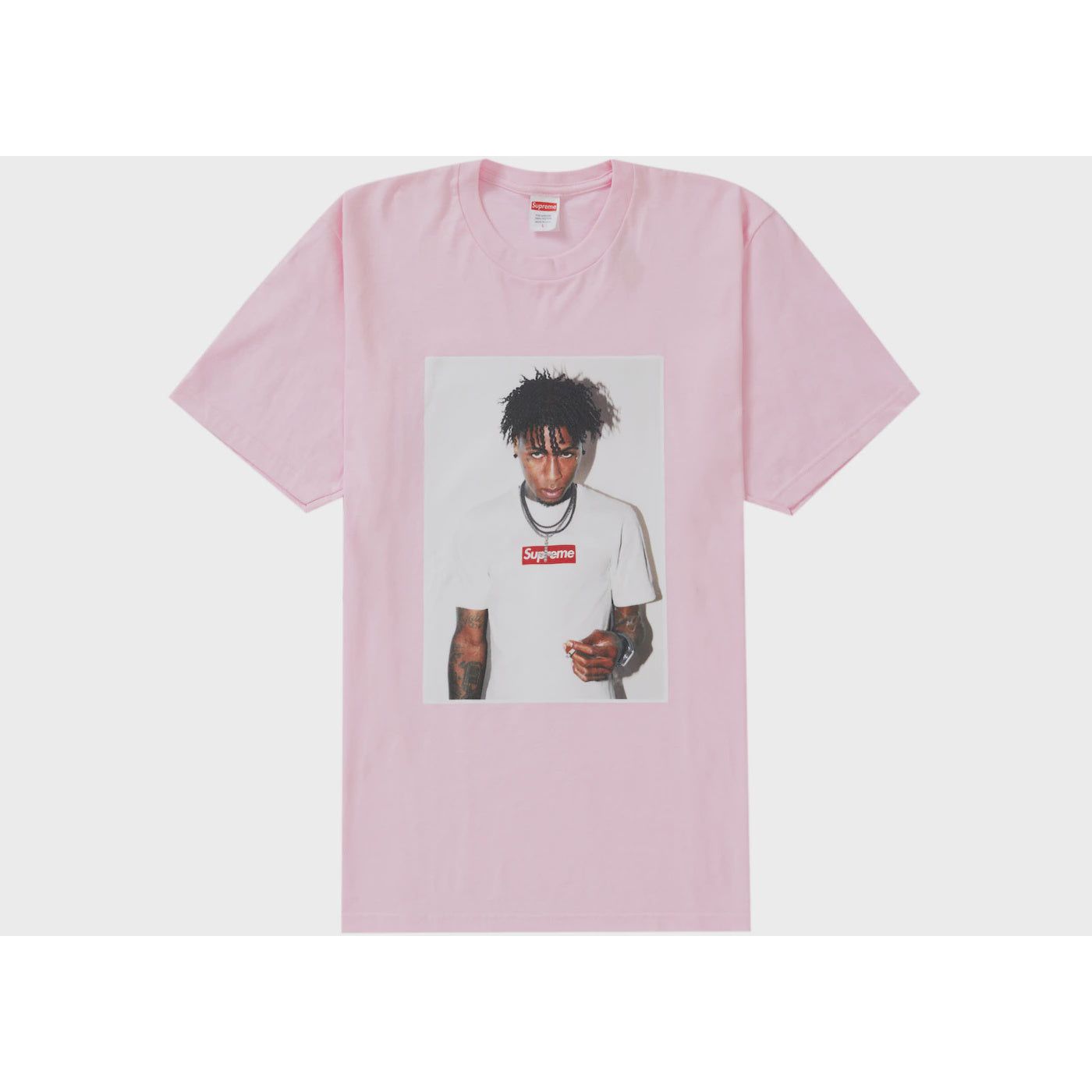 Supreme NBA Youngboy Tee - Light Pink (FW23)