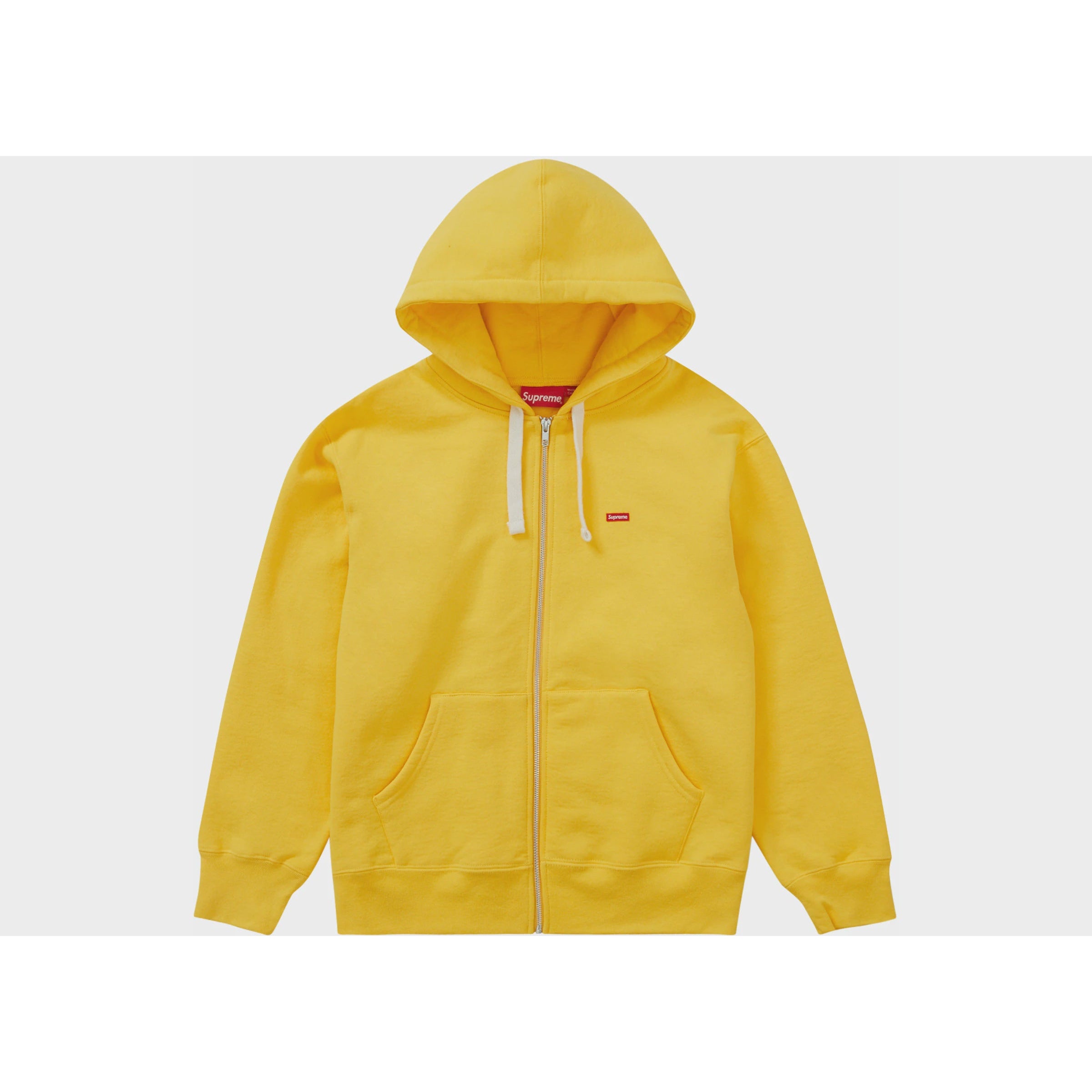 Supreme small box logo online zip up hooded sweatshirt