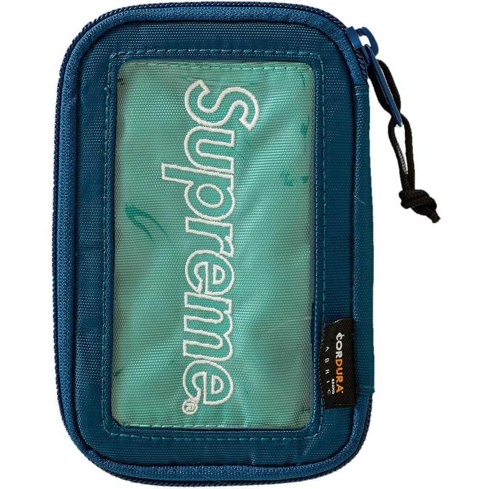 Stylish and compact dark teal Supreme Small Zip Pouch illustration