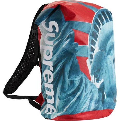 Red Supreme The North Face Waterproof Backpack Red Supreme The North Face Waterproof Backpack