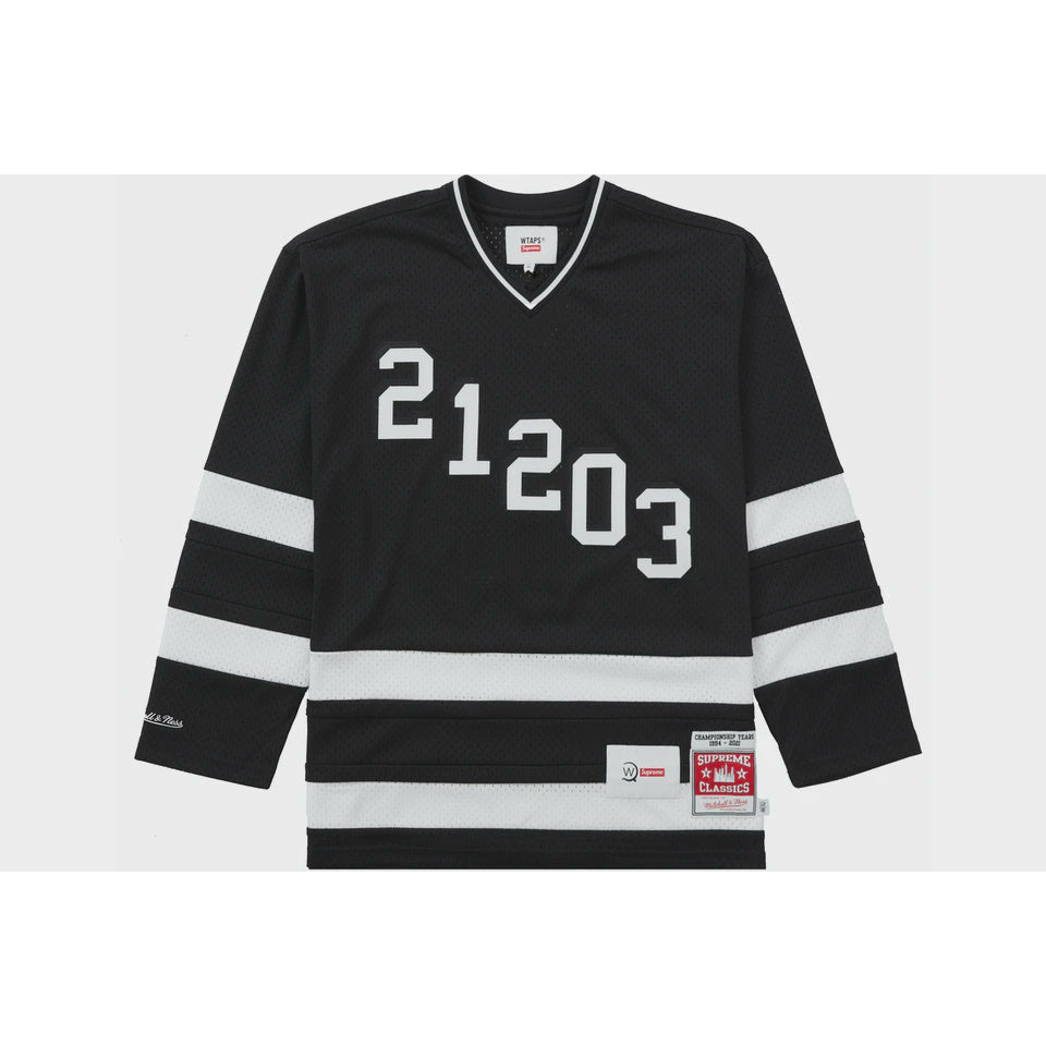 Supreme WTAPS Mitchell & Ness Hockey Jersey - Black
