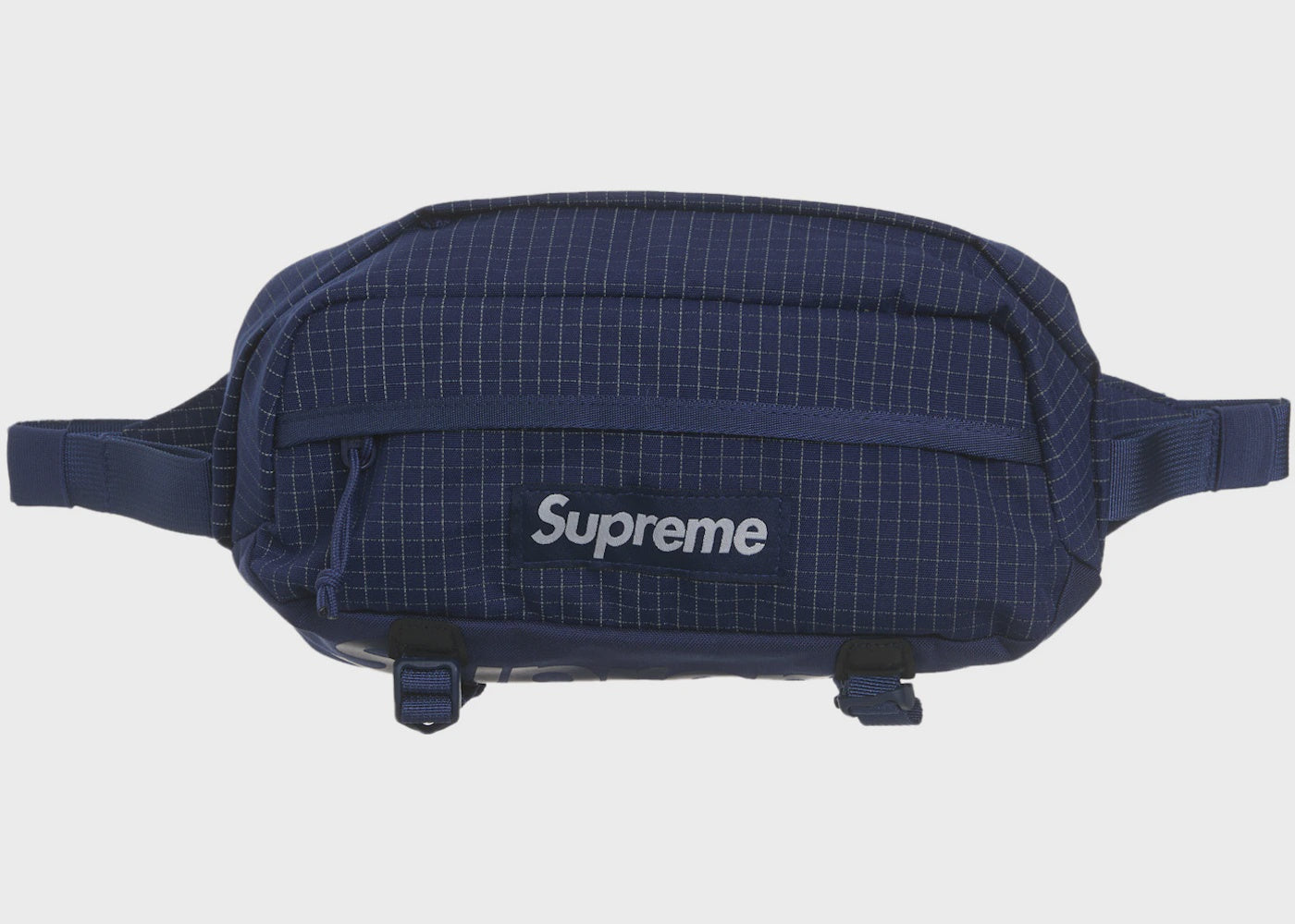 Supreme Waist Bag in Navy SS24, a stylish and versatile accessory for hands-free convenience