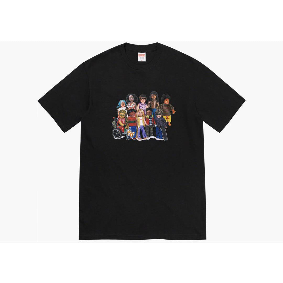 Supreme Children Tee in Black, a stylish and comfortable option for kids