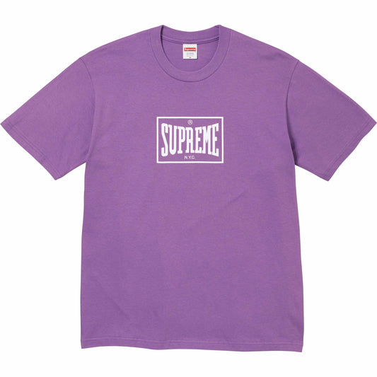 Supreme Warm Up Tee - Purple (FW23)