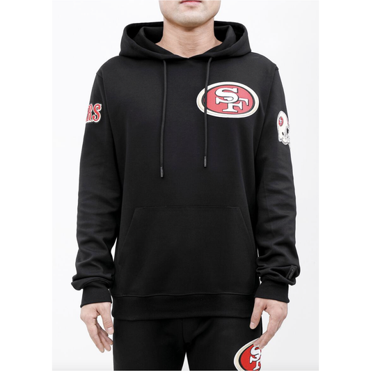 Pro Standard San Francisco 49ers Classic Logo Hoodie - Black (FS4540101-BLK)