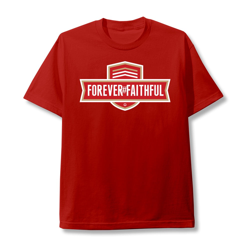 SAVS Forever Faithful RED Tee