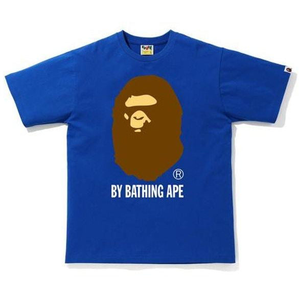 BAPE By Bathing Ape Tee - Blue (SS20) featuring iconic ape logo and vibrant blue color from Spring/Summer 2020 collection