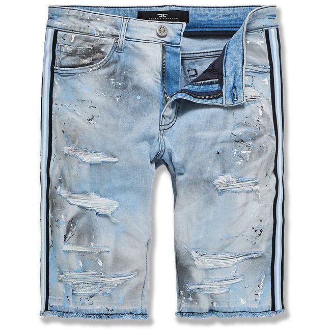 Jordan Craig  Sparta Striped Denim Shorts - University Blue  (J3168S)