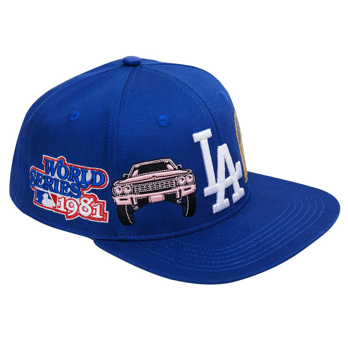 Pro Standard LOS ANGELES DODGERS 1981 WORLD SERIES SNAPBACK HAT- Blue  (LLD732208-BLU)