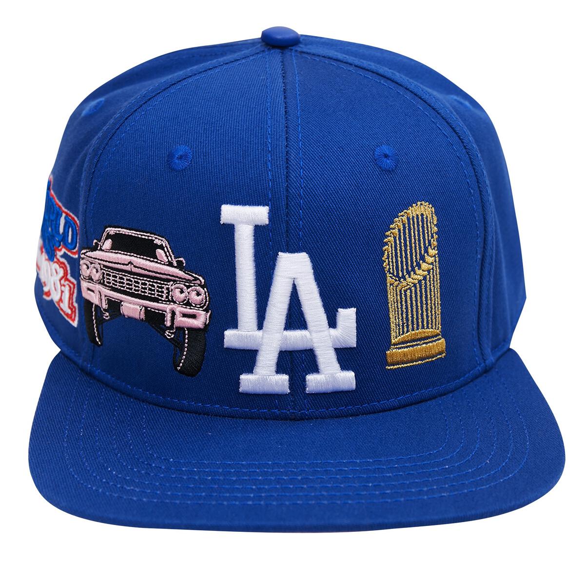 Pro Standard LOS ANGELES DODGERS 1981 WORLD SERIES SNAPBACK HAT- Blue  (LLD732208-BLU)