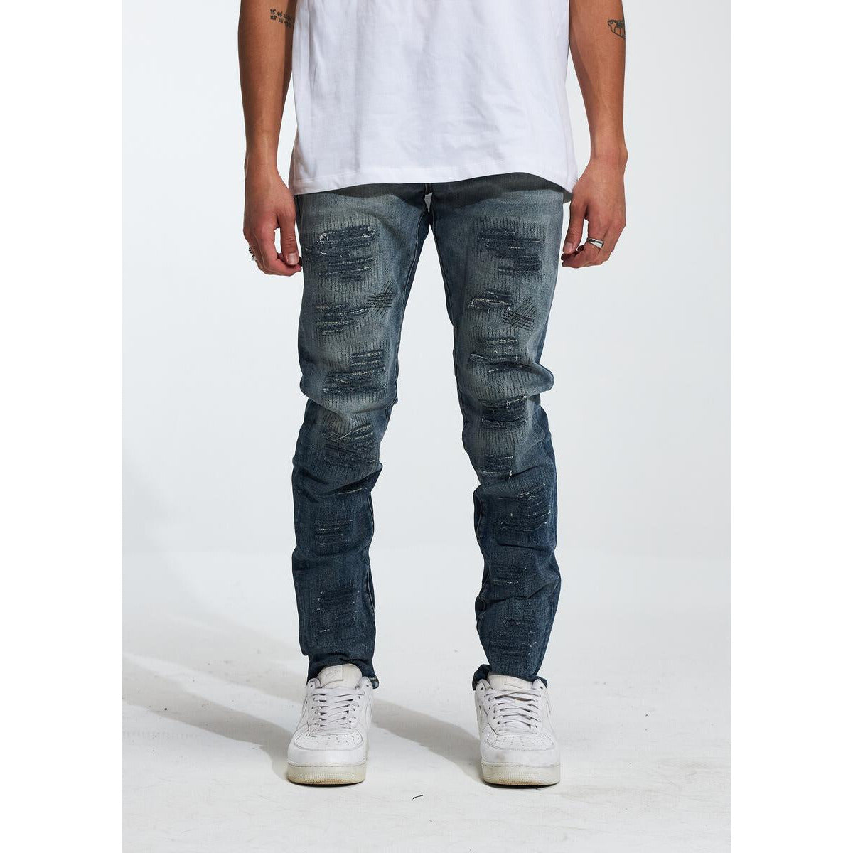 Crysp Denim Atlantic Medium Wash Jeans (CRYF222-212)