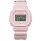 Ice Cream x G-Shock Watch - Pink on wrist with white background