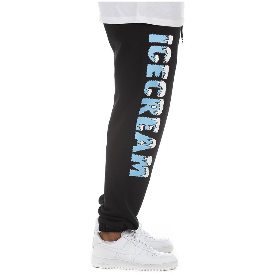 Ice Cream "Frozen" Black Sweatpants (421-9107)