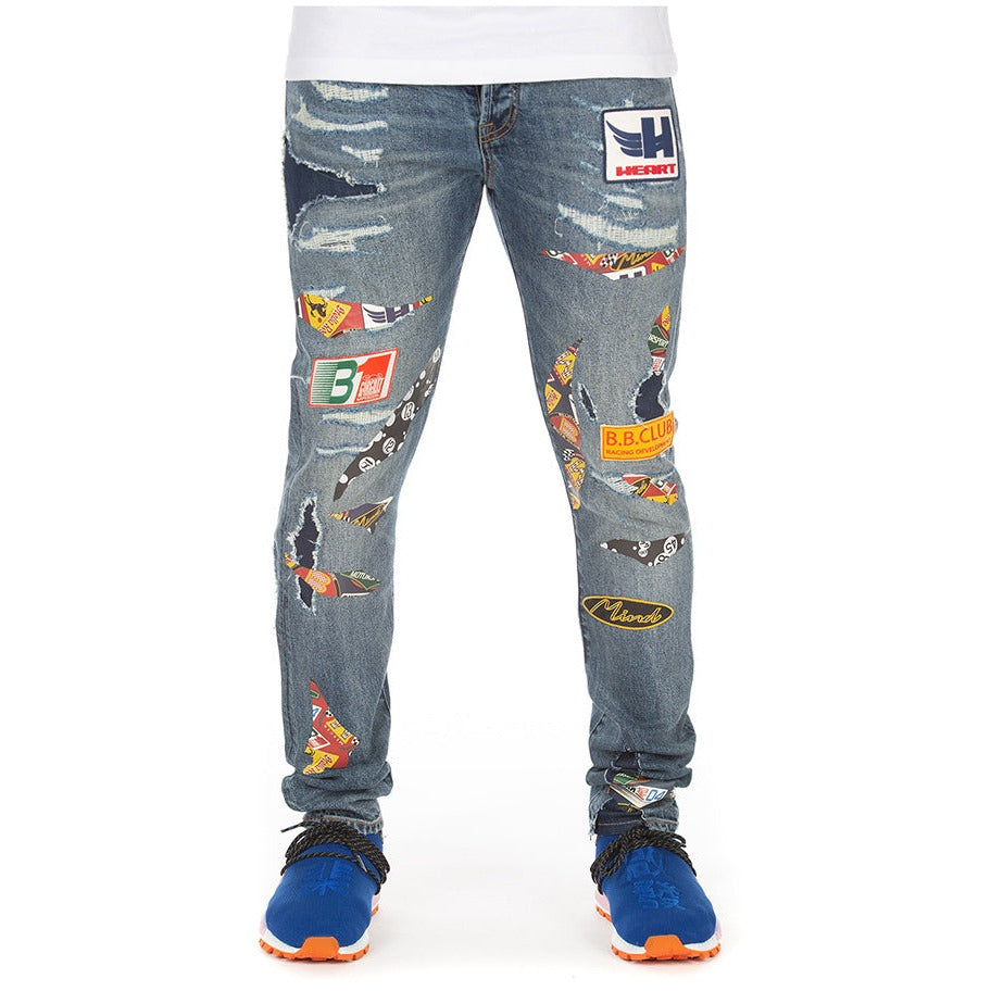 Billionaire Boy's Club Photon BB Racer Jeans in style 821-6105