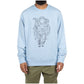 Beautiful Placid Blue BB Constellations Crewneck sweater by BBC (Billionaire Boys Club) with a unique and stylish design (821-8306) for men