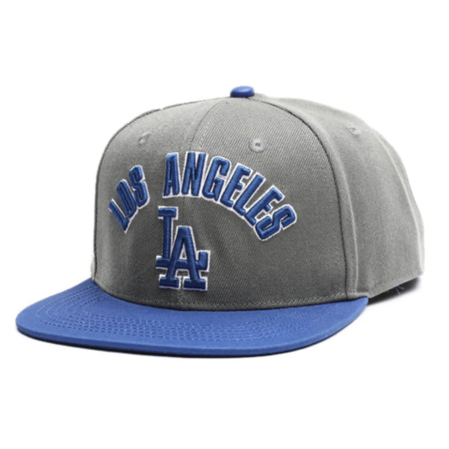Pro Standard Los Angeles Dodgers Stacked Logo Gray Snapback